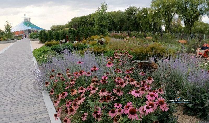 sensory garden, outdoor garden at the leaf, Assiniboine Park