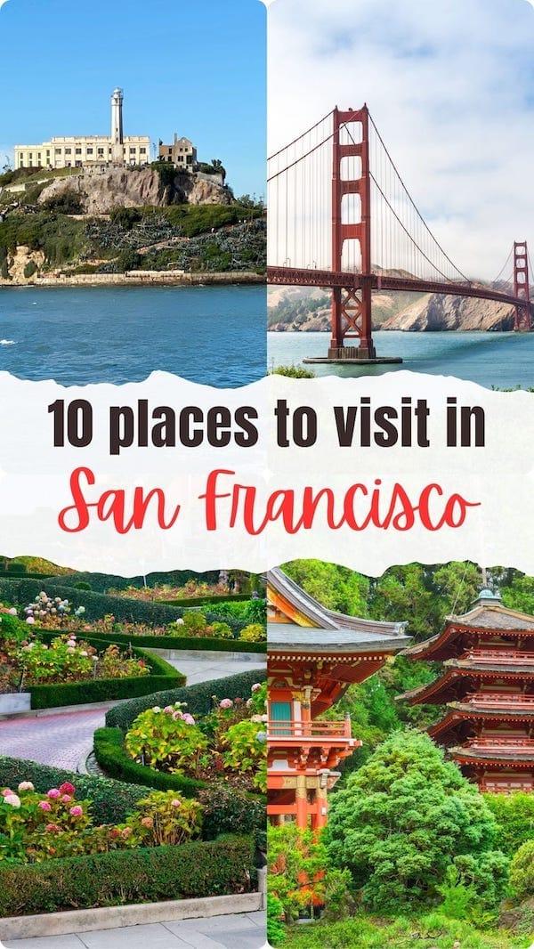 san francisco top 10 places to visit