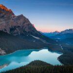 morning at peyto lake
